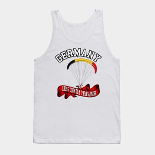 Germany Paragliding | 2 Sided Tank Top